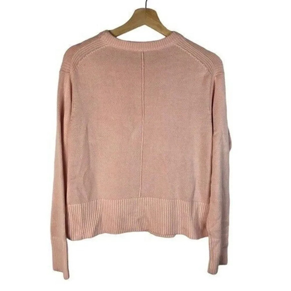 Lululemon Cashlu Boxy Crewneck Sweater Pink Mist 4 - Picture 2 of 5